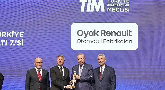 Oyak Renault, Türkiye’nin en büyük 7. ihracatçısı oldu