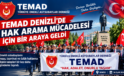 TEMAD Denizli’de Hak Arama Mücadelesi İçin Bir Araya Geldi